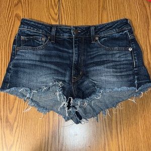 American Eagle Vintage Hi Rise Festival Stretch Jean Shorts Size 6